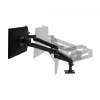 Ergotron LX Pro - Montagekit (Doppelarm) - modular - für 2 LCD-Displays - nebeneinander - Aluminium - Schwarz - Bildschirmgröße: bis 68,6 cm (bis 27 Zoll) (45-686-292)