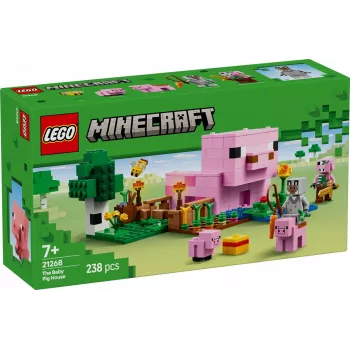 LEGO MINECRAFT 21268 Das Baby-Schwein-Haus