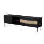 TV-Unterschrank cama meble INSERTO 3D1W 190x40x62 cm schwarz mit LED