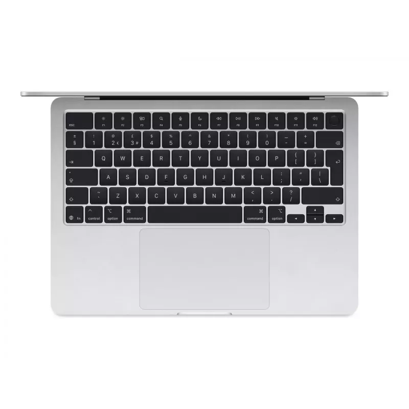 Apple MacBook Air 13,6 Zoll (2025) Laptop MW0W3D/A, Apple M4, 16 GB, 256 GB SSD, Silber