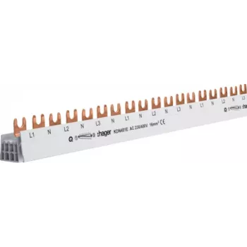 Phasensammelschiene 4p 16 mm² 54mod Gabel KDN451E (KDN451E)