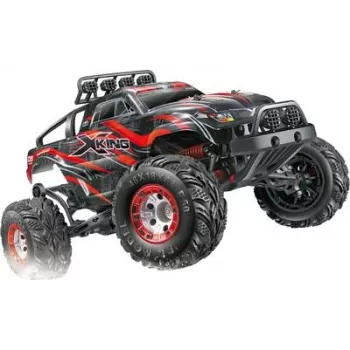 Amewi X-King Brushed 1:12 Elektrischer RC-Monstertruck Allradantrieb RtR 2,4 GHz (22219)