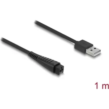 USB-Ladekabel für Elektrorasierer DELOCK 4,8 V kompatibel mit Panasonic ES-LV97 ES-LA63 RE7-51 RE7-59