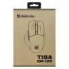 Maus DEFENDER GM-126 TISA RF+BT OPTIC 1600dpi 6P WEISS