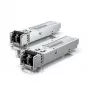 Ubiquiti SFP-Transceiver, der die Verwendung von Multimode-Faser mit einem Duplex-LC-UPC-Stecker unterstützt. (UACC-OM-MM-1G-D)