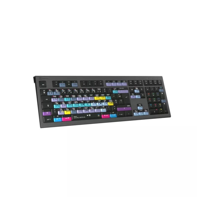 Logickeyboard ASTRA 2 Tastatur USB AZERTY English Schwarz (LKB-RESB-A2M-FR)