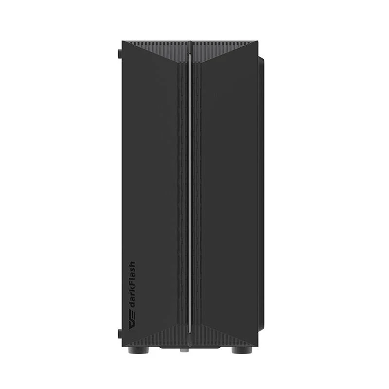 Darkflash DK151 LED Computergehäuse (schwarz) + 3 RGB-Lüfter