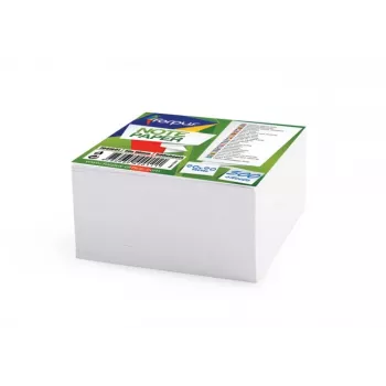 Notes Forpus, 9x9 cm, weiß, geleimt (500) 0716-009