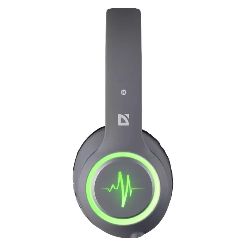 Headset DEFENDER FREEMOTION B571 LED kabellos binaural, 4 cm Treiber, 6–8 h Akku, geschlossene Bauweise, 20–20000 Hz