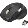 Renkforce RF-WM-220 Maus kabellos, Bluetooth® Größe: M/L optisch Schwarz 11 Tasten 4800 dpi Ergonomisch, Easy Switch 3 Geräte, Multipair-Funktion, (RF-6857524)