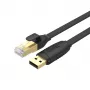 UNITEK Y-SP02001B Netzwerkkabel Schwarz 18 m