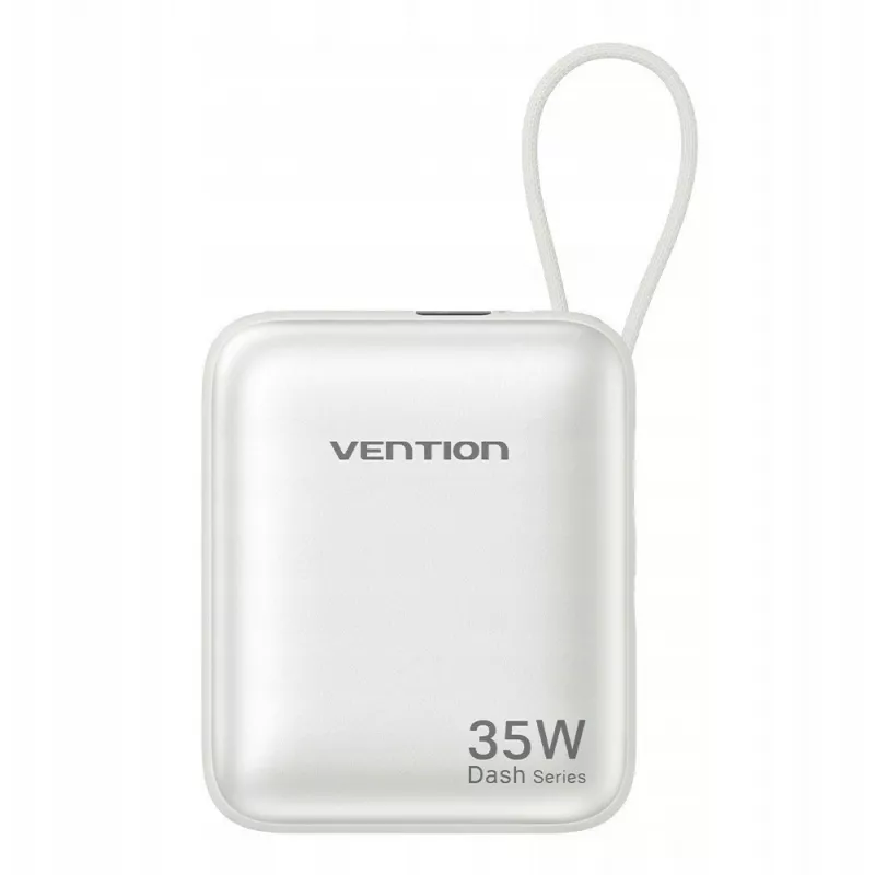Powerbank Vention FHEN0 Lithium-Polymer 10000 mAh 35W USB-C 1-Port Weiß