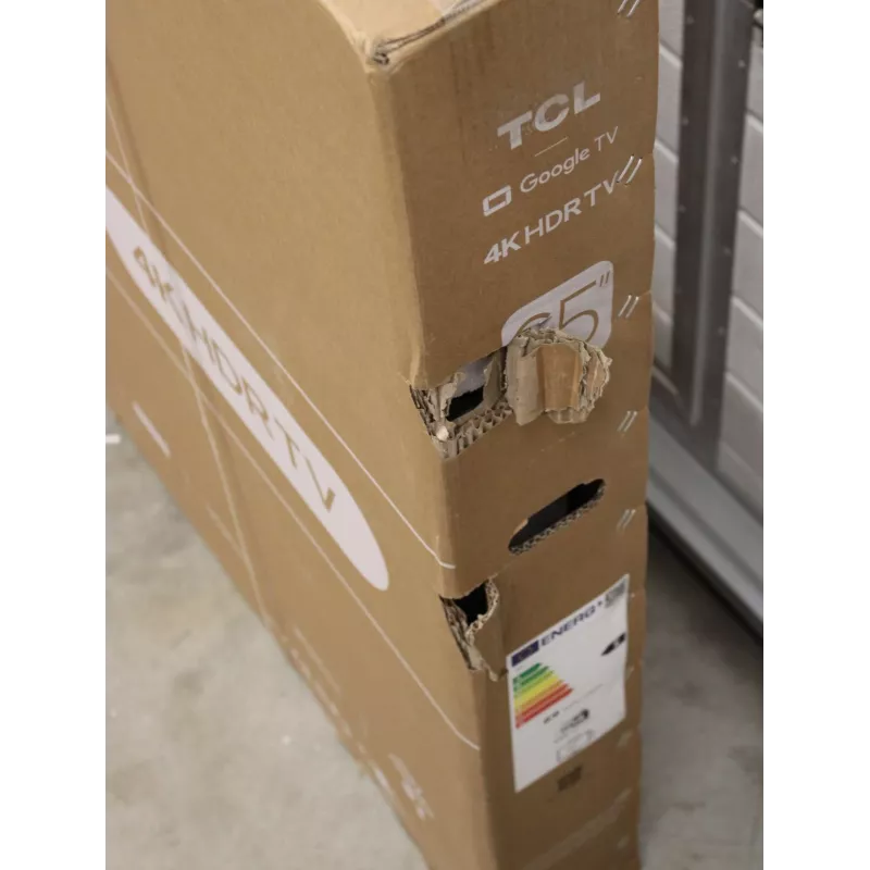 TCL 65V6C 65-Zoll LED 4K Smart TV mit Google TV – 65 Zoll (beschädigte Verpackung)