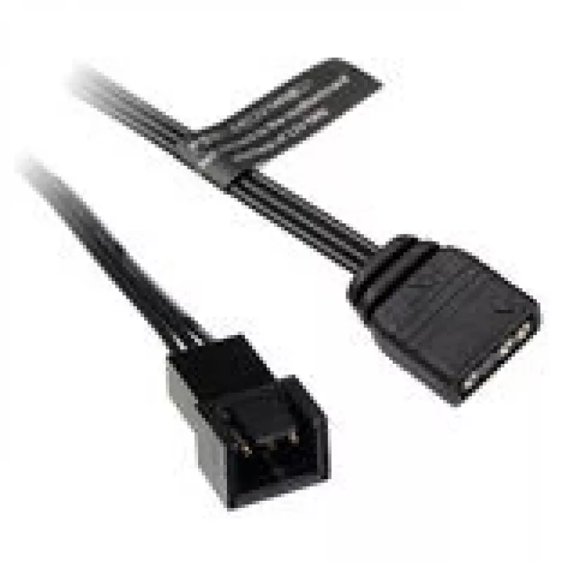 ARGB-Adapterkabel Barrow ZBDZJX-5M – 3-Pin 5V adressierbares RGB, Länge 10 cm