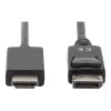 Adapterkabel DisplayPort 1.2 mit Verriegelung 4K 60Hz UHD Typ DP/HDMI A M/M schwarz 2 m