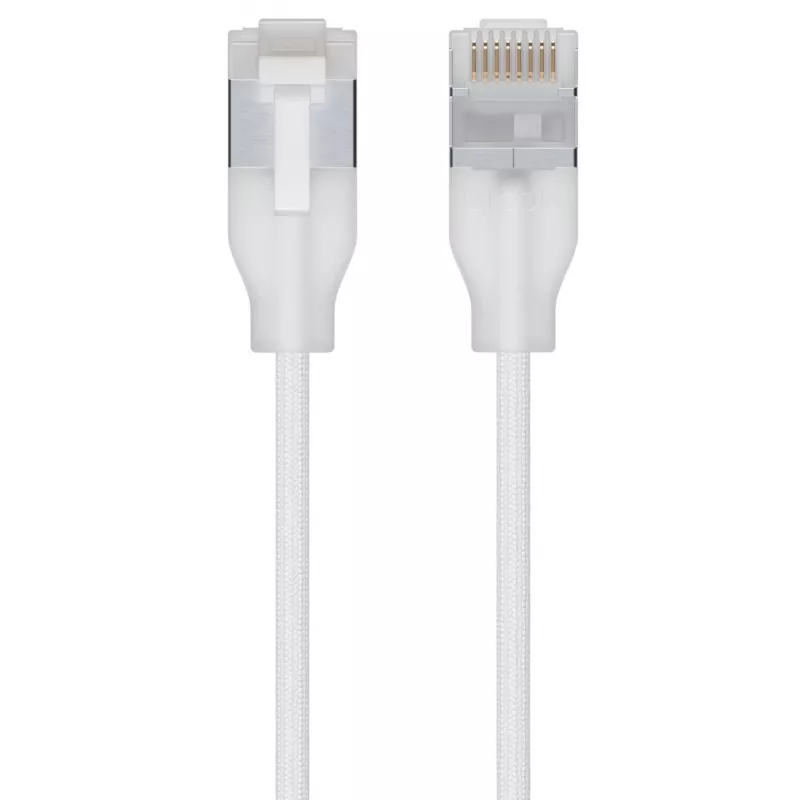 Netzwerkkabel Ubiquiti UACC-Cable-Patch-EL-C6A-15M-W RJ-45 Cat6a 15m Transparent Weiß