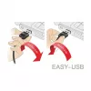 USB-Kabel DeLOCK 83854 USB 2.0 3m USB A Micro-USB B Schwarz