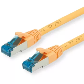 VALUE - Patch-Kabel - RJ-45 (M) auf RJ-45 (M) - 2 m - SFTP, PiMF - CAT 6a - halogenfrei, vergossen, rasthebelfreier Knickschutz, Litzenleiter - Gelb (21.99.1932)