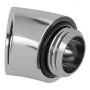 Barrow 45° Adapter G1/4 Außengewinde auf G1/4 Innengewinde, Silber, Modell TDWT45-V2 S