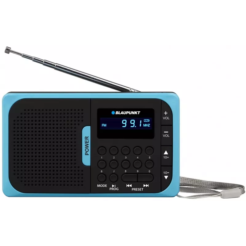 Blaupunkt PR5BL Radio Analog Schwarz, Blau