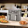 Heißluftfritteuse Ninja DZ400EU 9,5 L 2470 W Grau Double