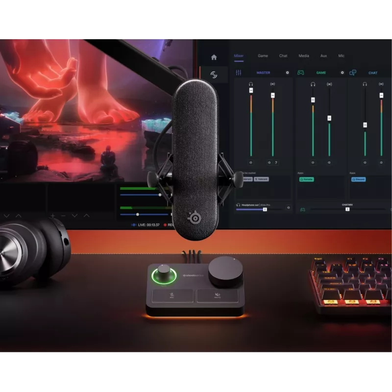 PC-Mikrofon Steelseries ALIAS PRO