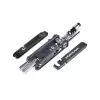 Multitool Topeak Hexus X Schwarz Edelstahl 90mm