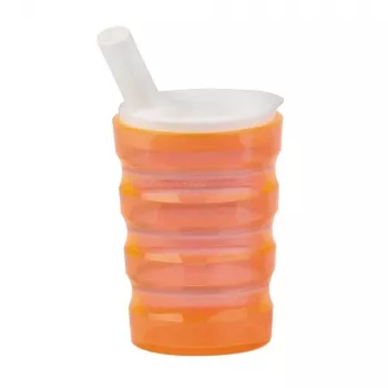 Sicherheitsbecher für behinderte Benutzer - Orange