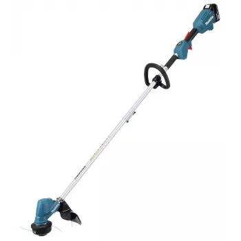 Makita DUR192LRT1, Rasentrimmer, Bügelgriff, 6000 U/min, Schwarz, türkis, 30 cm, 87,8 dB