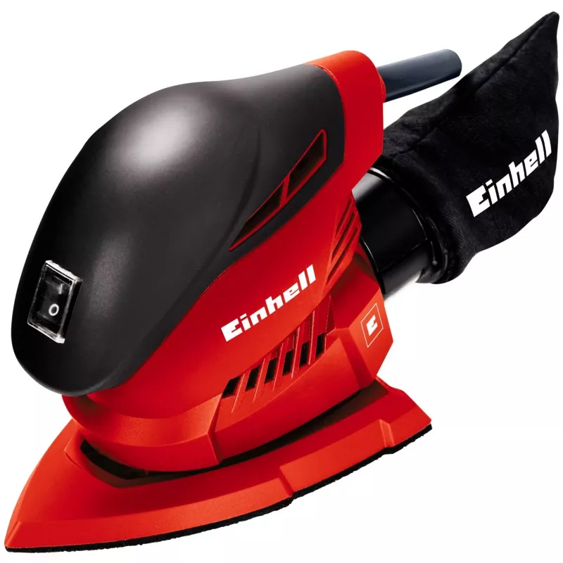 Multi-Schleifer TH-OS 1016, Deltaschleifer Rot/Schwarz, 100 Watt
