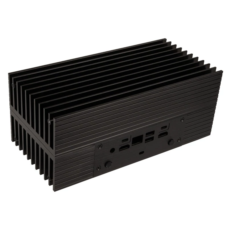 PC-Gehäuse Akasa Turing TN Ultra Small Form Factor Schwarz
