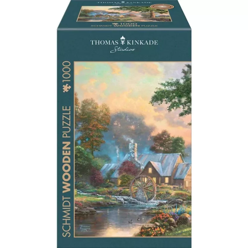 Holzpuzzle schmidt spiele 59797 Thomas Kinkade Studios 1000 Teile, Holzstücke