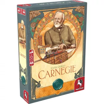 Pegasus Spiele Carnegie Brettspiel Wirtschaft