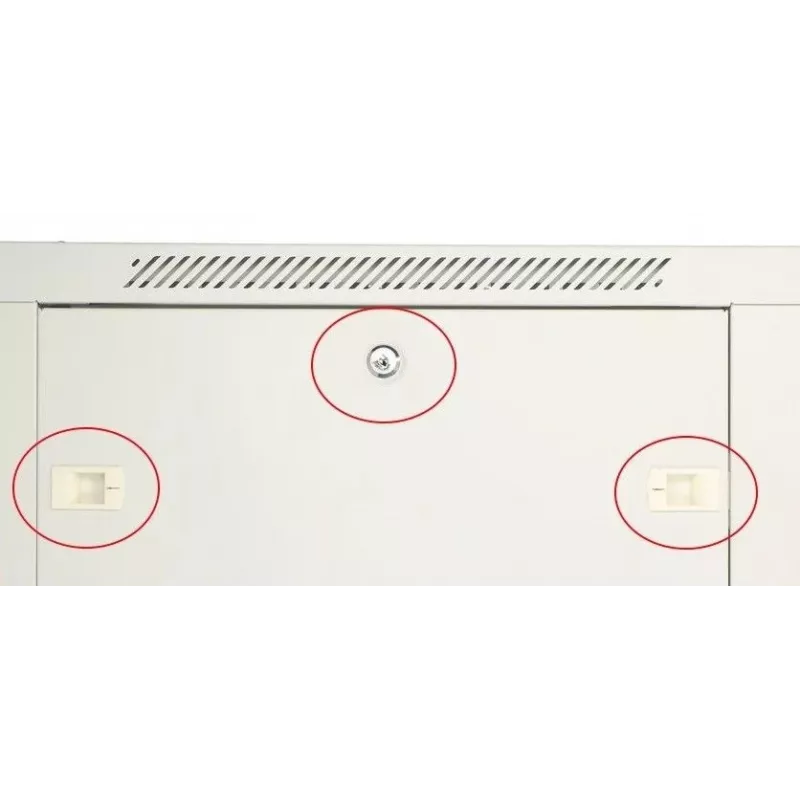 Extralink Rackmount-Schrank 12U 600x450 ASP Grau wandmontiert, Metalltür