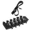 Lamptron SP105 10-fach PWM-Lüfter-Hub