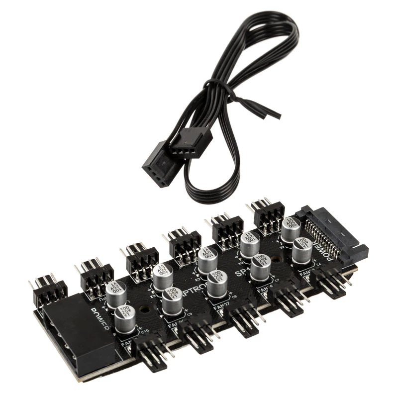 Lamptron SP105 10-fach PWM-Lüfter-Hub