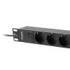 LANBERG POWER STRIP 10 RACK (1U, 16A, 3X SCHUKO)