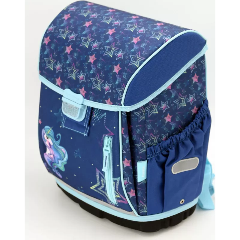 Schulranzen HAMA 00129681 Rainbow Unicorn – leichter Kinderrucksack mit verstellbaren Trägern
