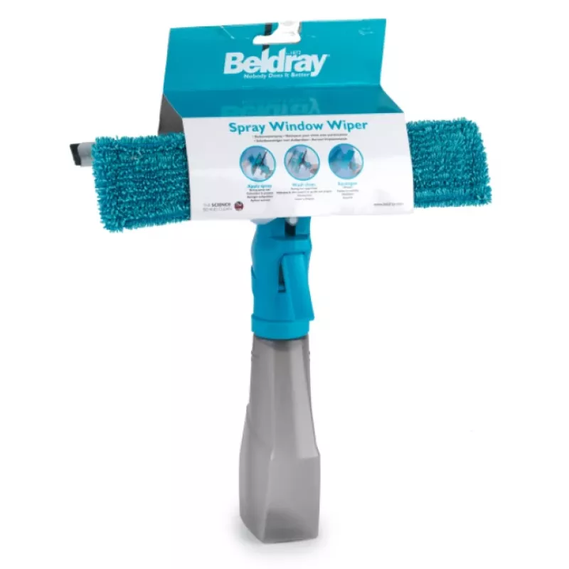 Fensterreinigung 2-in-1 Spray Beldray LA024275TQEU7 – Sprüh- und Abzieherwerkzeug