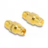 DeLOCK Adapter RP-SMA-Buchse auf SMA-Buchse 8 mm Durchmesser 17,1 mm Breite