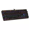 Mechanische Tastatur ART KLART AK-51 mit Blue-Switches, kompaktes Layout