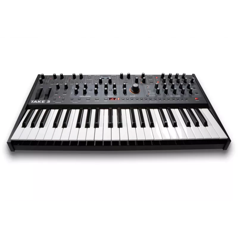 Analoger polyphoner Synthesizer Sequential Take 5 (SEQ 3500) – Hardware-Poly-Synth