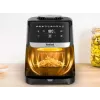 Tefal Easy Fry Silence EY551HE0 Fritteuse Einzel 5 L Stand-alone Heißluftfritteuse Schwarz, Grau, Edelstahl