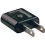 Netzstecker (2‑polig) Bachmann Modell 910.178, schwarz, US-Stecker-Verdrahtungszubehör
