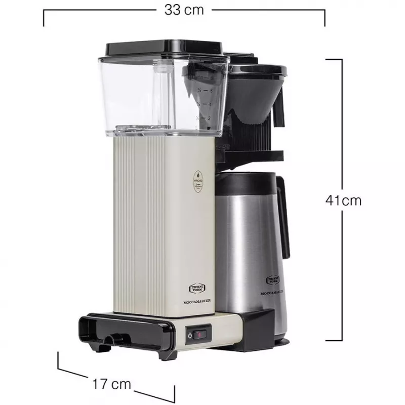 Kaffeemaschine Moccamaster 1,25L KBG 741 Beige