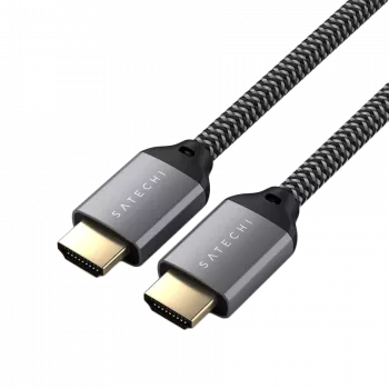 Satechi ST-8KHC2MM - 2 m - HDMI Typ A (Standard) - HDMI Typ A (Standard) - Grau