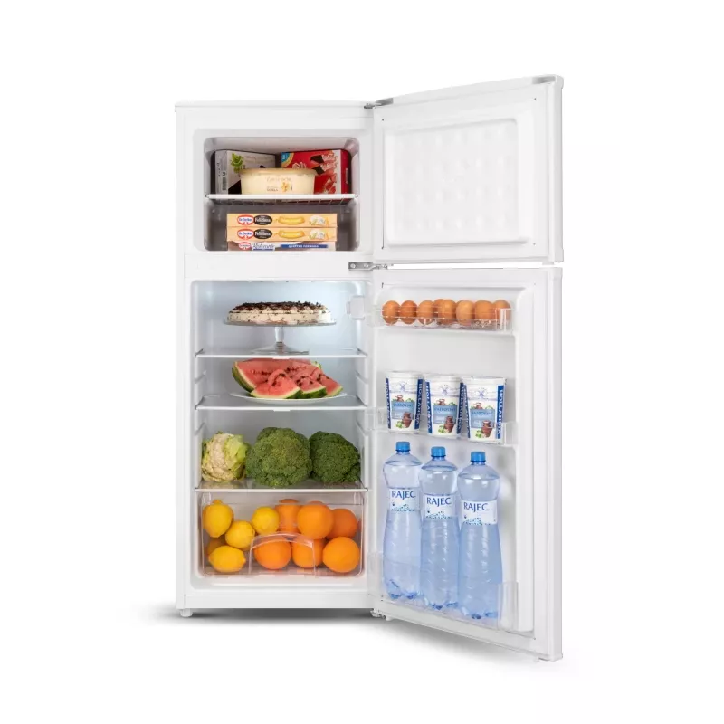 ETA Kühlschrank | ETA174490000E | Energieeffizienzklasse E | Freistehend | Doppeltür | Höhe 123 cm | Kühlfach Nutzinhalt 112 L | Gefrierfach Nutzinhalt 39 L | 40 dB | Weiß