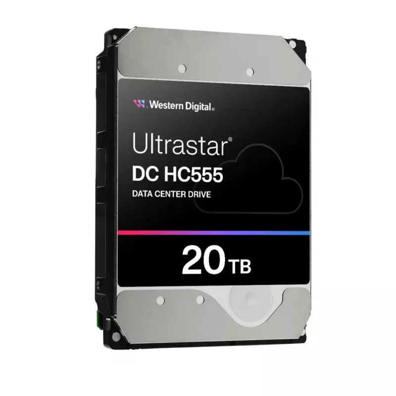 WD Ultrastar DC HC555 - Festplatte - Datencenter - 20TB - intern - 3,5 (8,9 cm) - SAS 12Gb/s - 7200 rpm - Puffer: 512MB (0B47749)