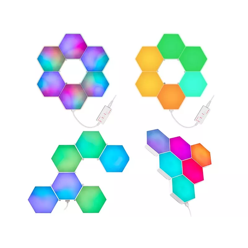 Einbau-RGB-LED-Panel TRACER Smart Hexagon Tracer 47256 Ambience TRAOSW47256