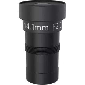 Objektiv für Sicherheitskamera AXIS 03140-001 – 14,1 mm Brennweite, 31° horizontaler Betrachtungswinkel, schwarz